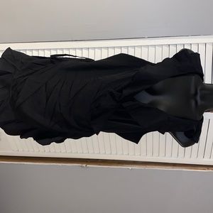 Black tunic shirt dress or top